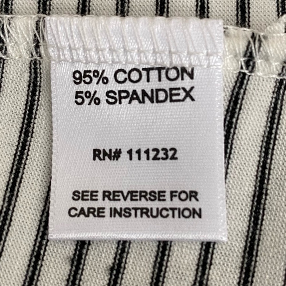 NYTT Striped Open Front Waterfall Cardigan Size Medium NWT - Picture 3 of 6